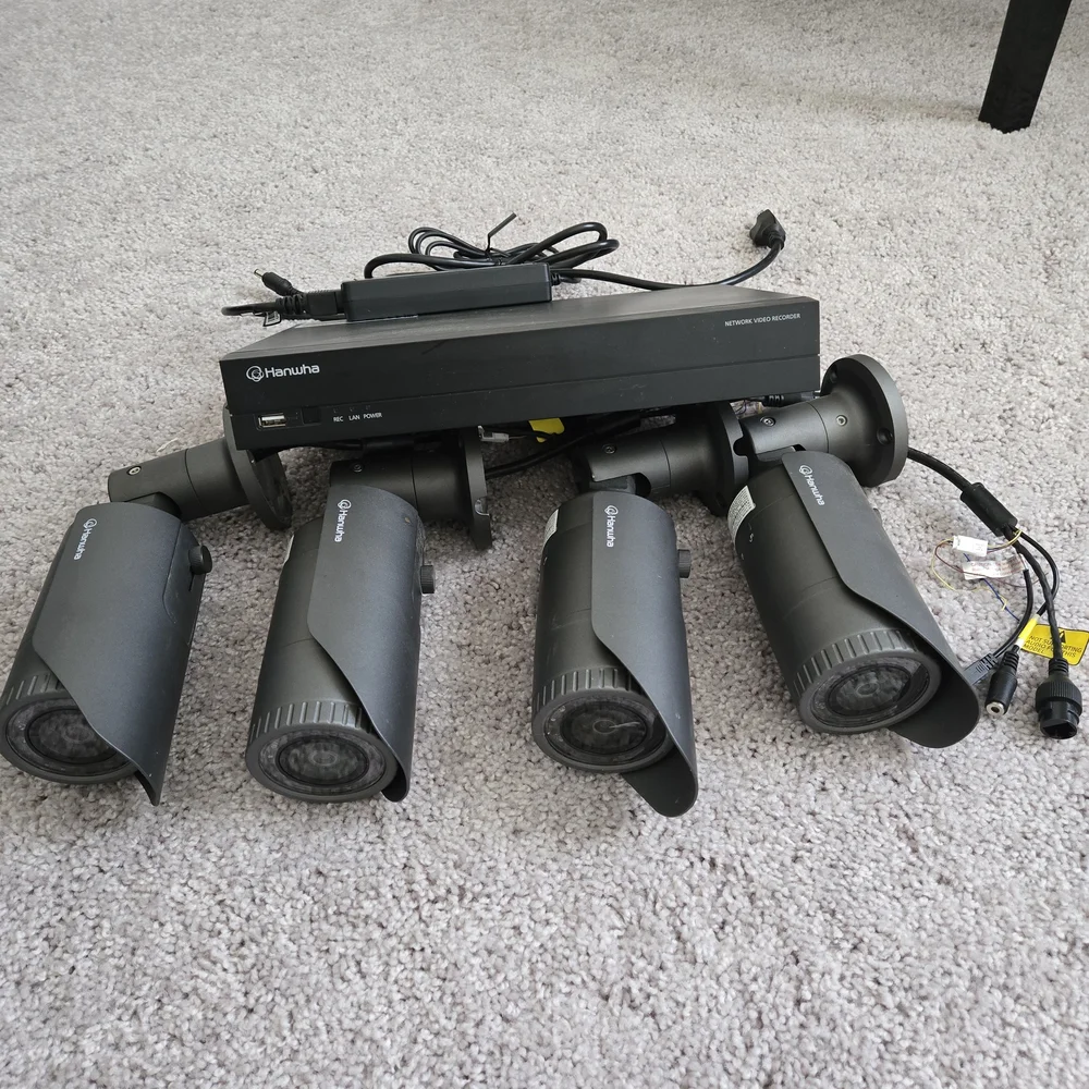 Hanwha Security Camera System